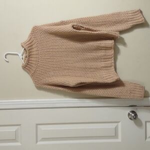 Lyn Burches High Neck Chunky oversized sweater Size Small